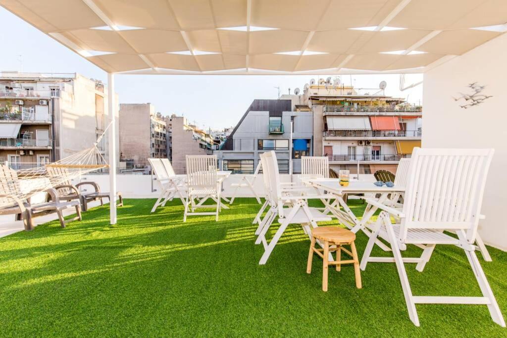 Neoclassical Flat With 2 Bedrooms In El Pireo Exterior foto